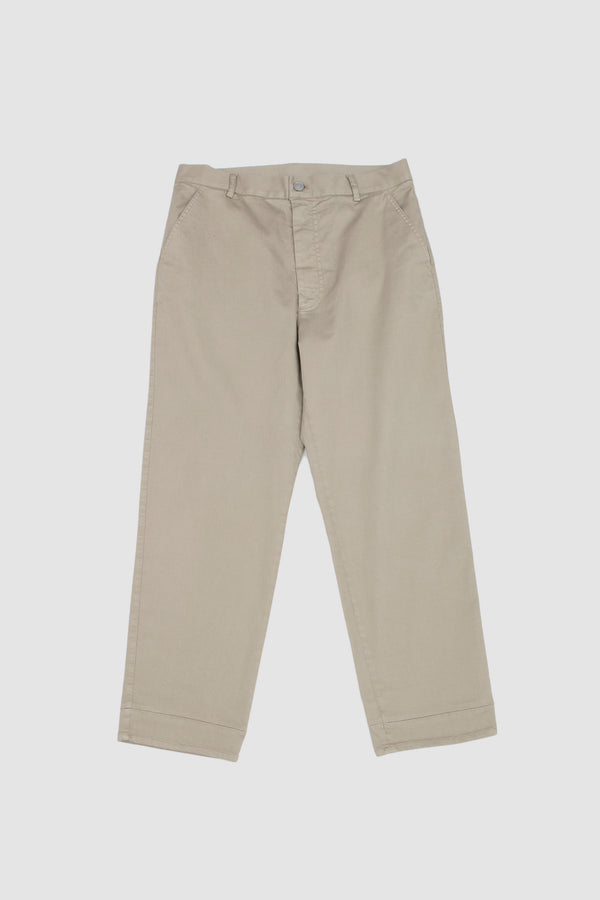 sportivo store Fadi Cotton Mix Pants Camoscio