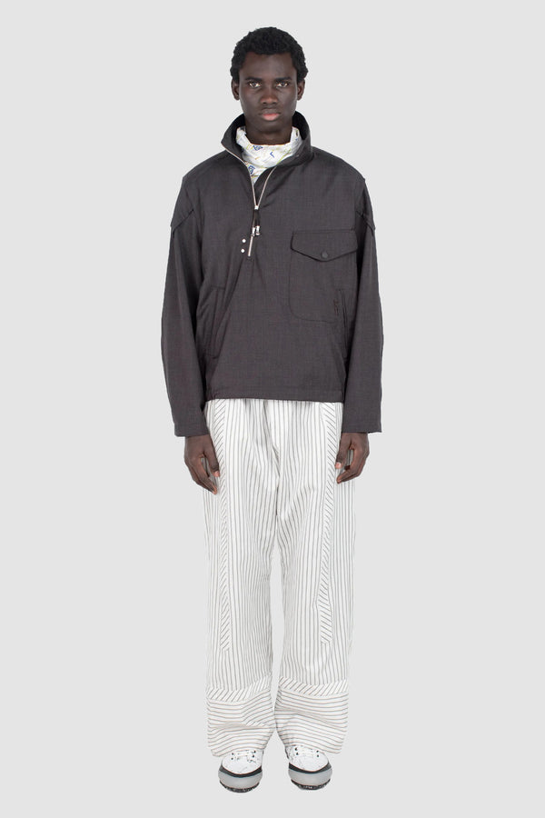 sportivo store Farkas Pullover Jacket Umber Brown