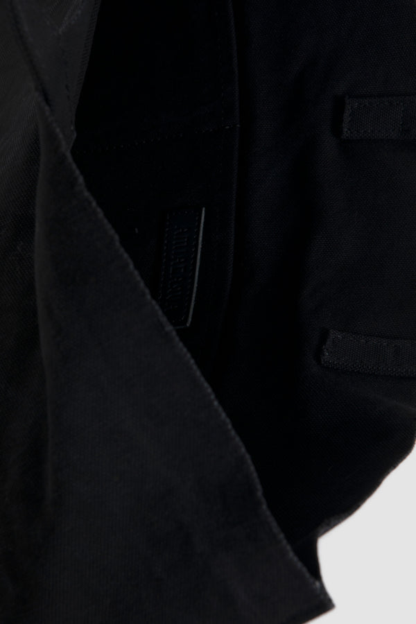 Sportivo Store Flat Canvas Tote Black