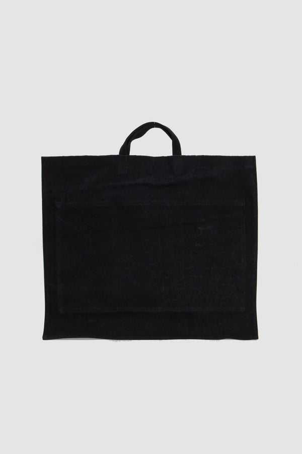 Sportivo Store Flat Canvas Tote Black