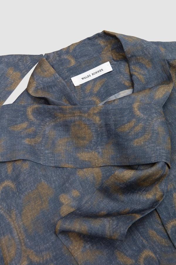 Sportivo Store Flora Shirt Indigo/ Olive/ Lavender