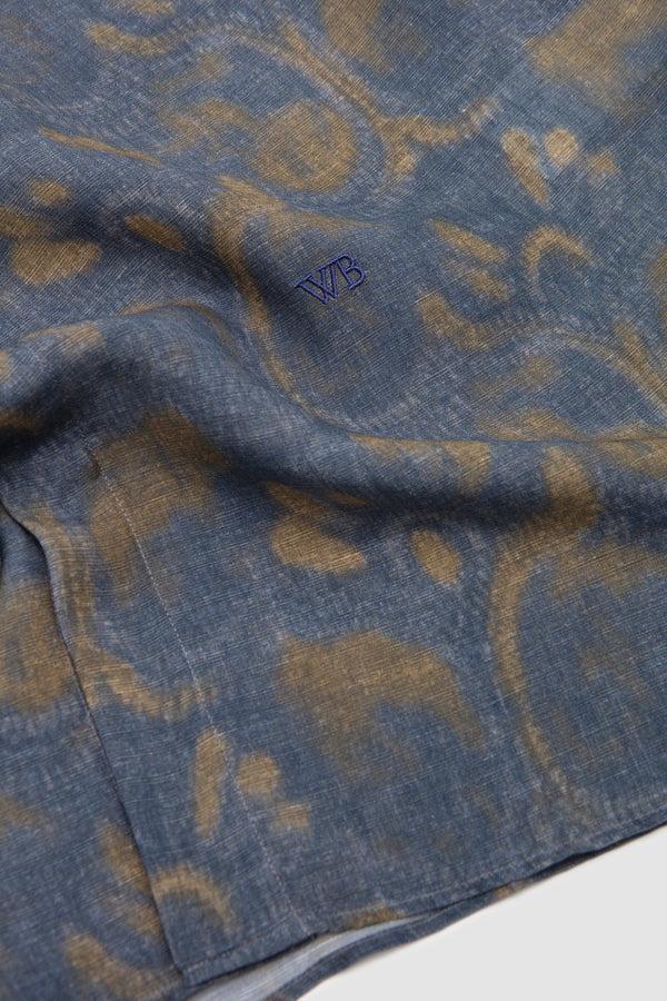 Sportivo Store Flora Shirt Indigo/ Olive/ Lavender