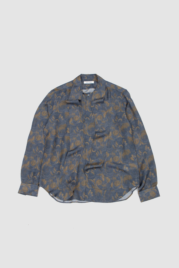 sportivo store Flora Shirt Indigo/ Olive/ Lavender