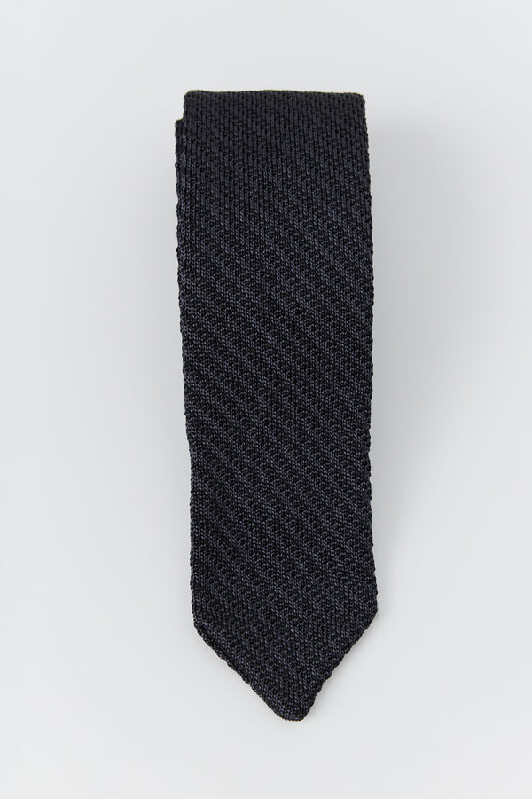 Sportivo Store Formal Tie Dark Grey Stripe