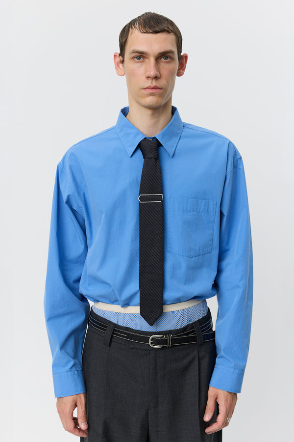 Sportivo Store Formal Tie Dark Grey Stripe