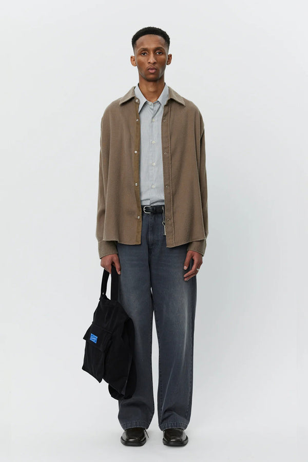 sportivo store Gambler Shirt Dark Taupe Fuzz