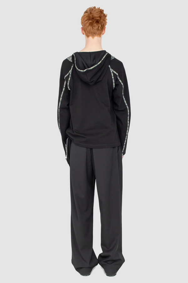 Sportivo Store Gizi Hooded Top Black/ Sage