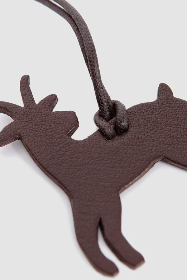 Sportivo Store Goat Key Charm Brown