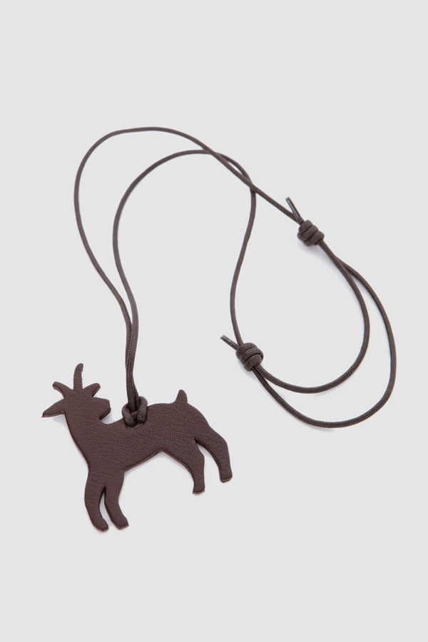 Sportivo Store Goat Key Charm Brown