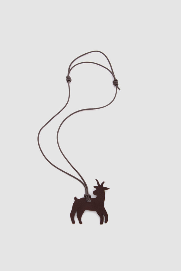 Sportivo Store Goat Key Charm Brown