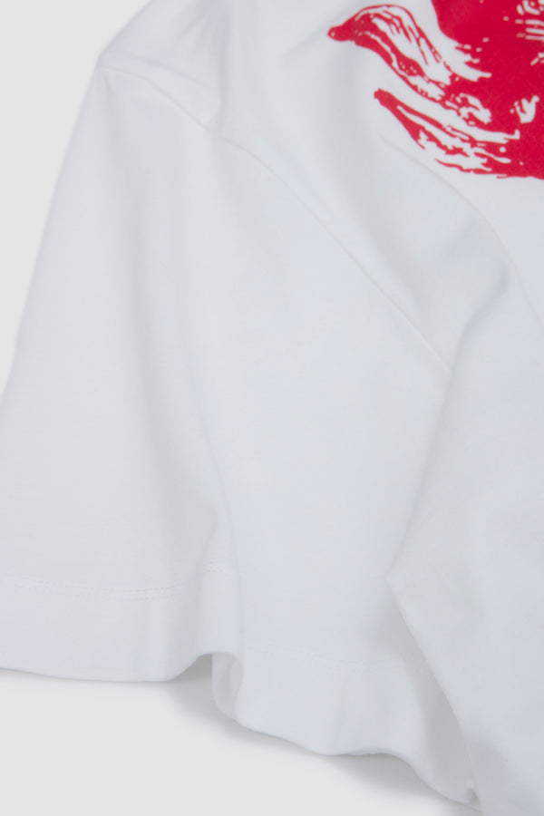 Sportivo Store Hare Illustration T-Shirt White/ Red