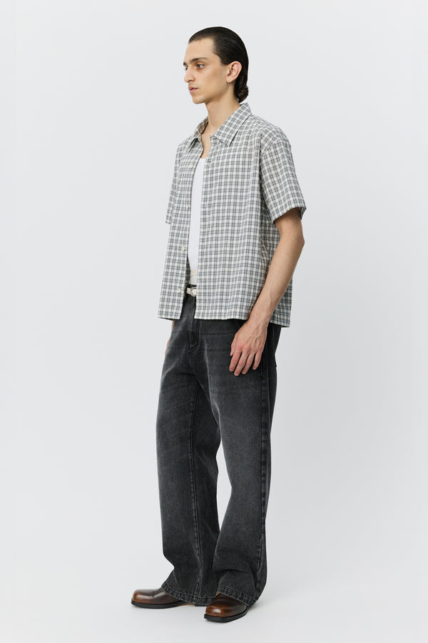 Sportivo Store Holiday Shirt Off White Check