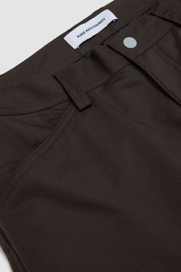 Sportivo Store Inex Snap Shorts Java Brown