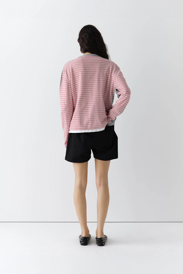 Sportivo Store Jason Shorts Black/ Red