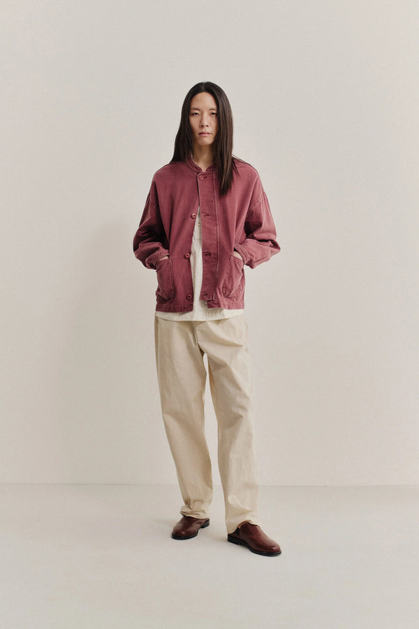 Sportivo Store Jaspal Jacket Dried Berry Denim