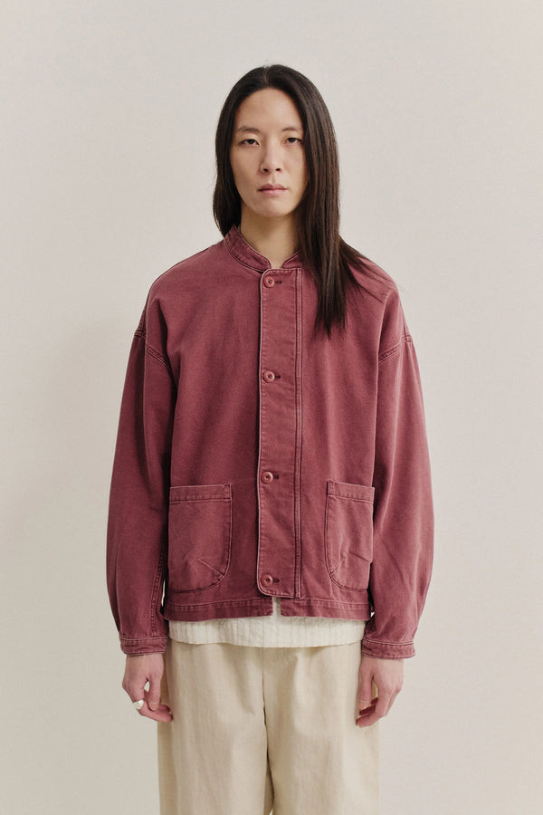 sportivo store Jaspal Jacket Dried Berry Denim