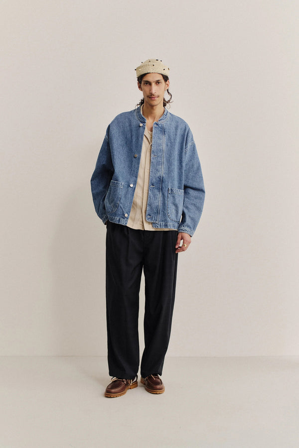 sportivo store Jaspal Jacket Worn Denim