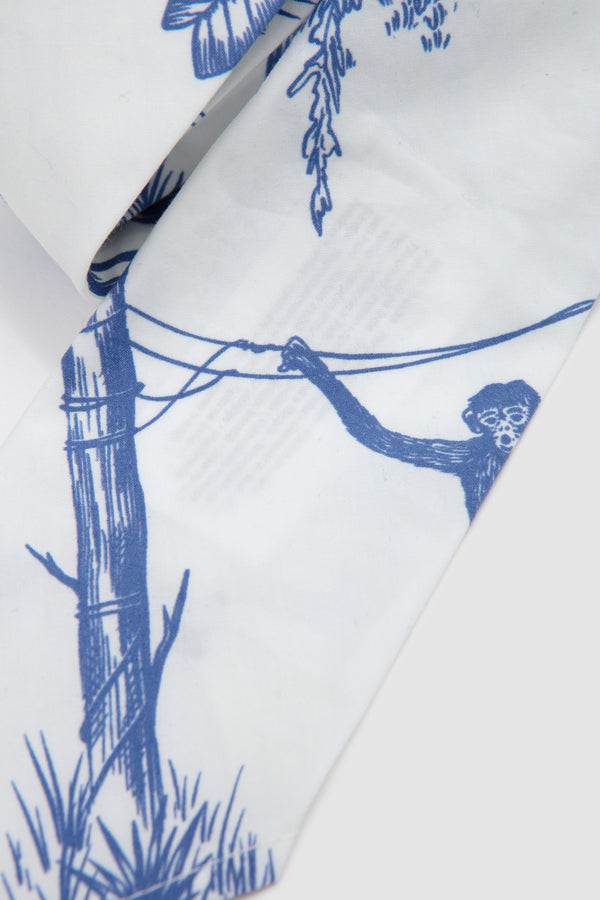 Sportivo Store Jungle Toile Poplin Tie White