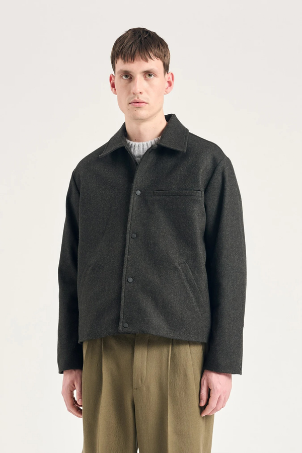 Sportivo Store Kai Nobel Wool Jacket Beech Green