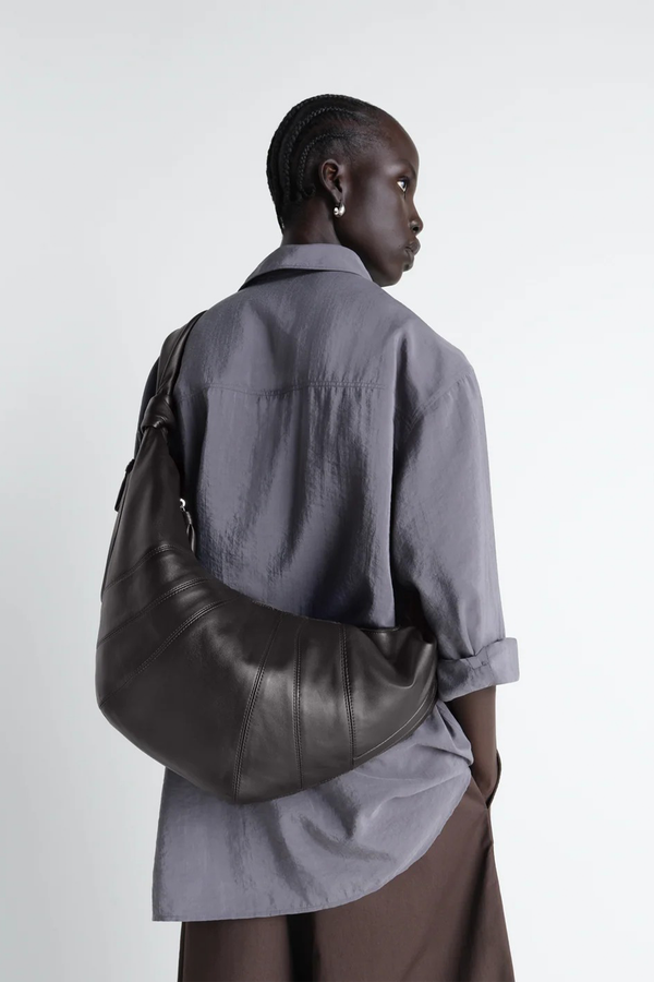 Sportivo Store Large Croissant Bag Dark Chocolate