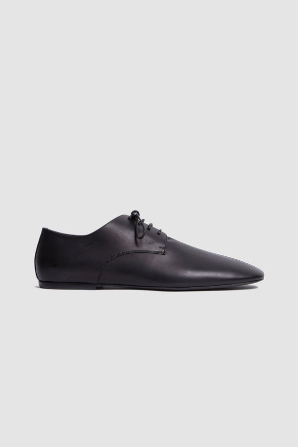 sportivo store Leather Oxford Shoes Black