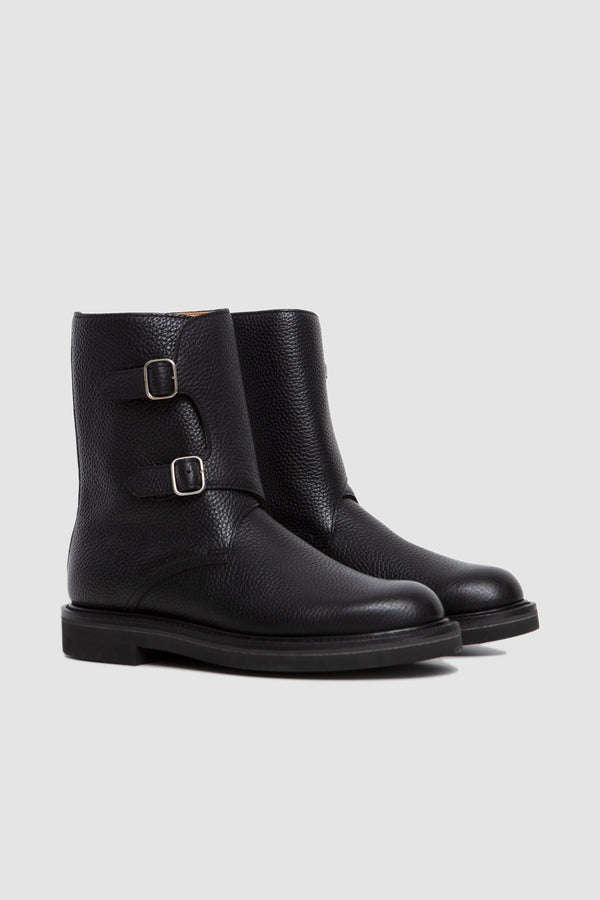 Sportivo Store Leather Work Boots Black