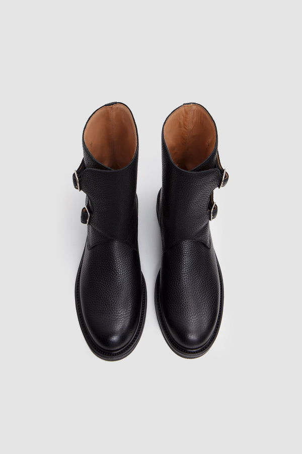 Sportivo Store Leather Work Boots Black