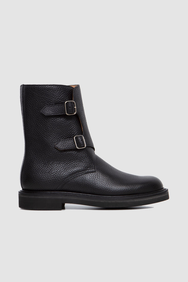 sportivo store Leather Work Boots Black