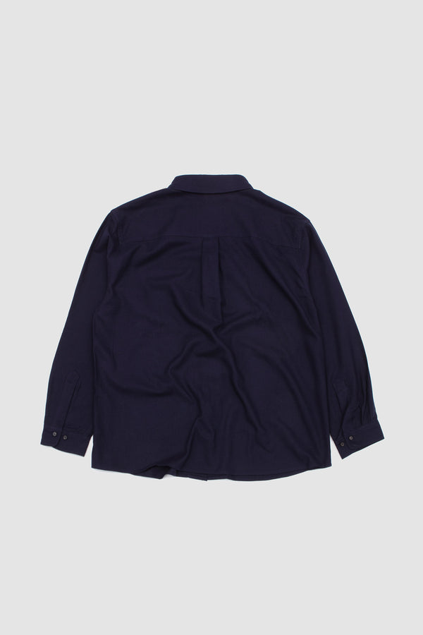 Sportivo Store Light Flannel Relaxed Shirt Navy