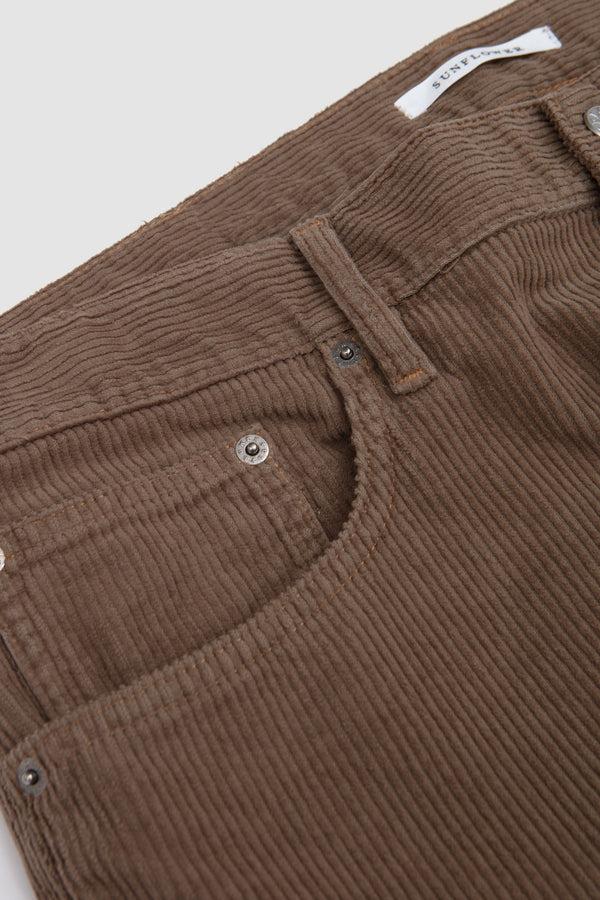 Sportivo Store Loose Trousers Cord Taupe
