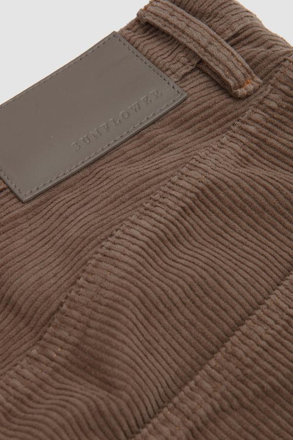 Sportivo Store Loose Trousers Cord Taupe