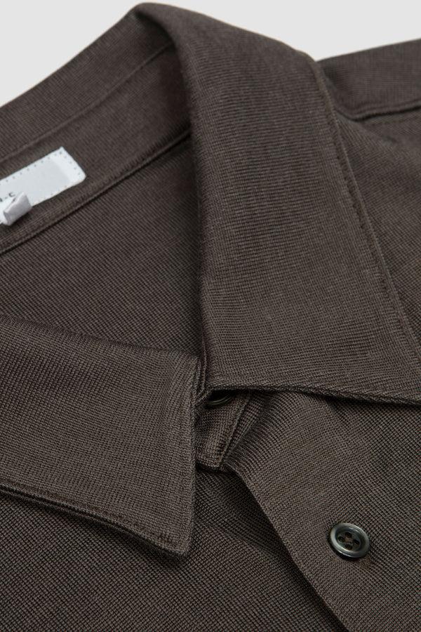 Sportivo Store LS Jersey Button Down Grey Olive