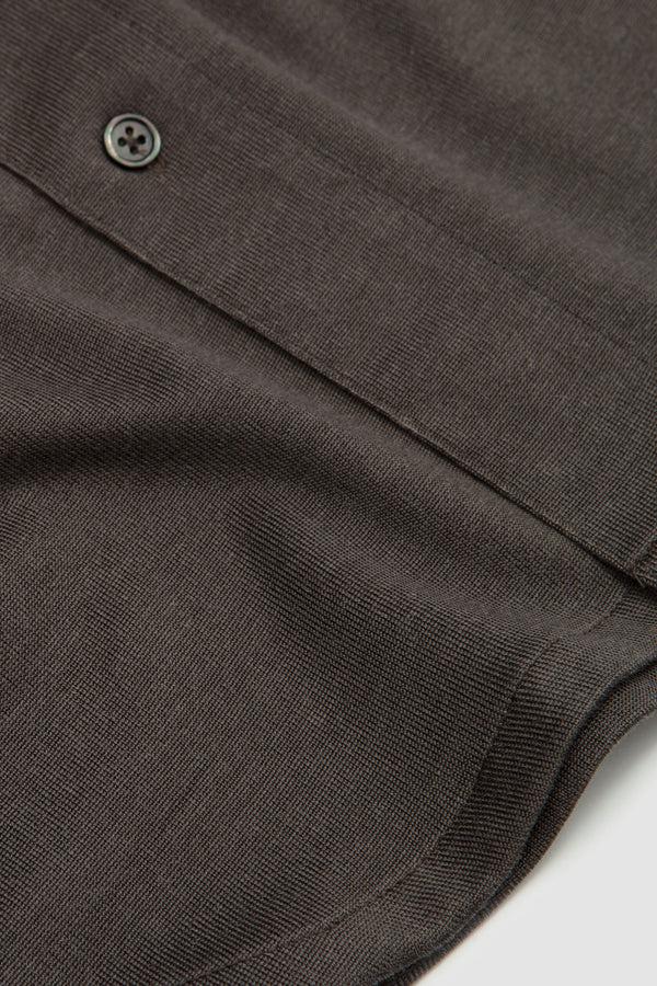 Sportivo Store LS Jersey Button Down Grey Olive