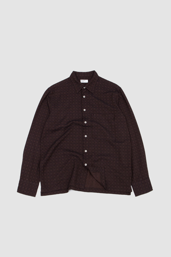 sportivo store Lucky Shirt Diamond Dobby Brown