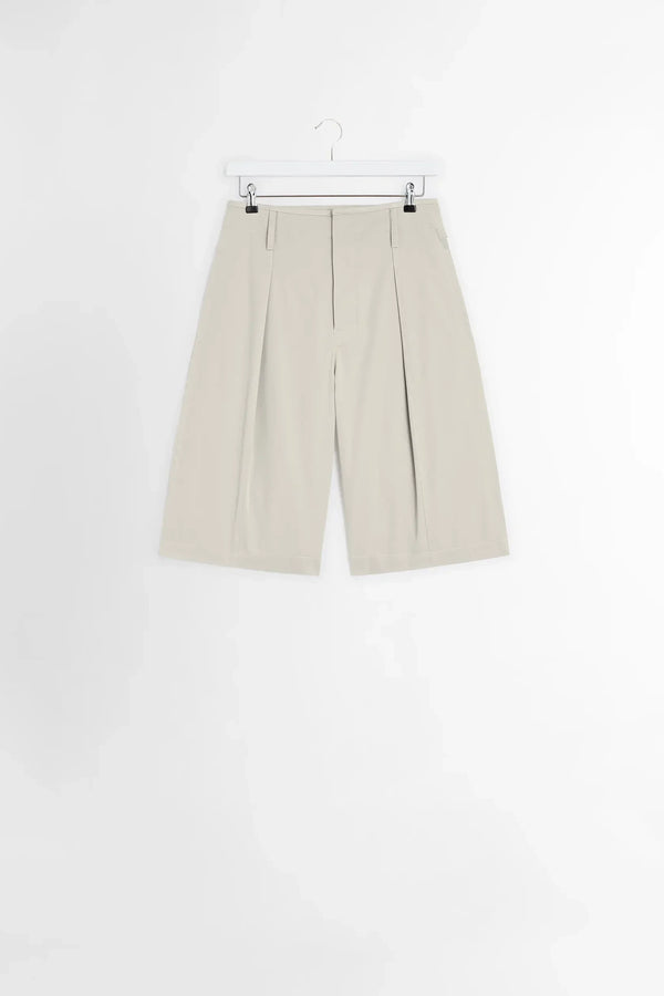 Sportivo Store Maxi Pleated Bermuda Light Sage