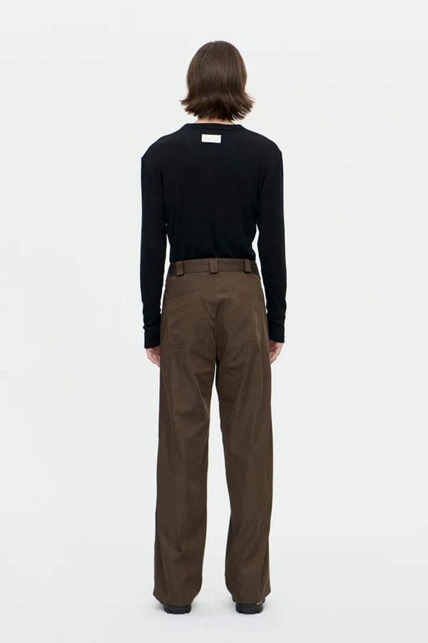 Sportivo Store Memory Belt Trouser Chocolate