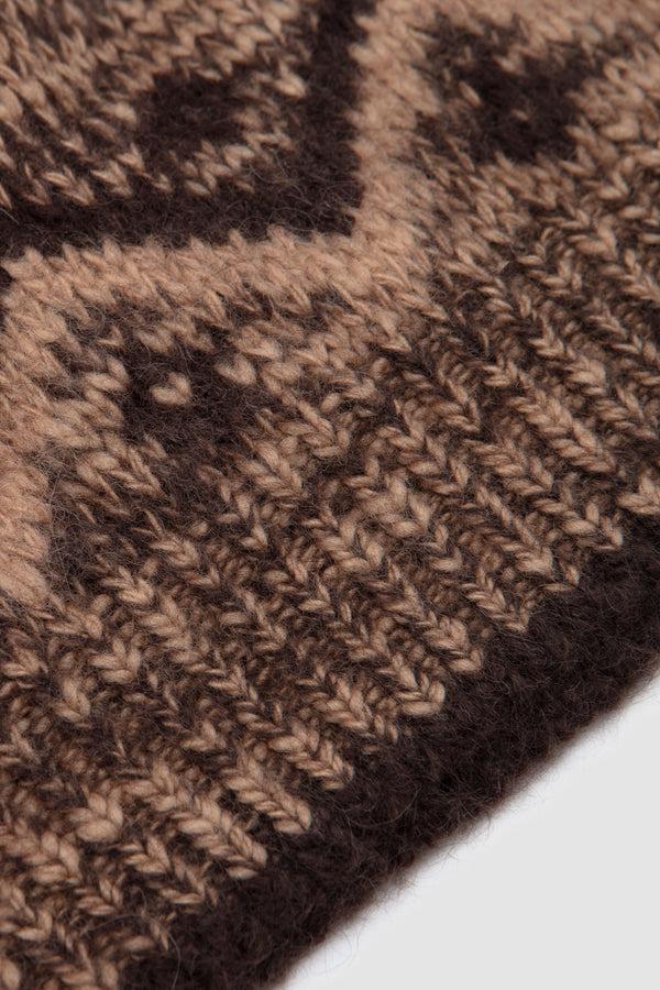 Sportivo Store Mohair Nordic Turtle Neck Brown