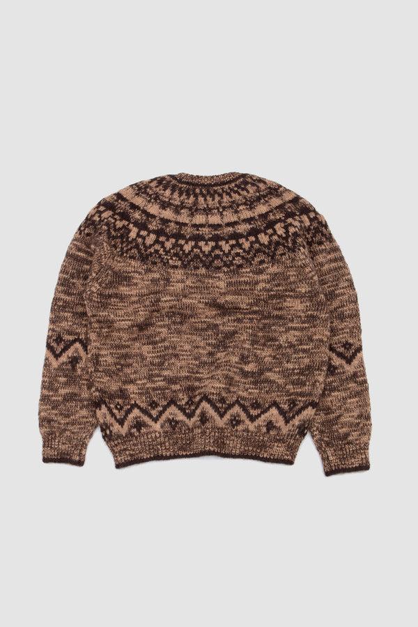 Sportivo Store Mohair Nordic Turtle Neck Brown