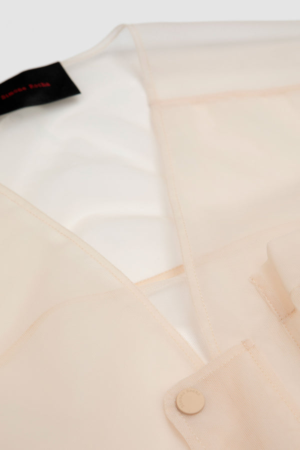 Sportivo Store Multi Pocket Utility Vest Nude