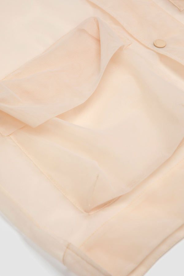 Sportivo Store Multi Pocket Utility Vest Nude