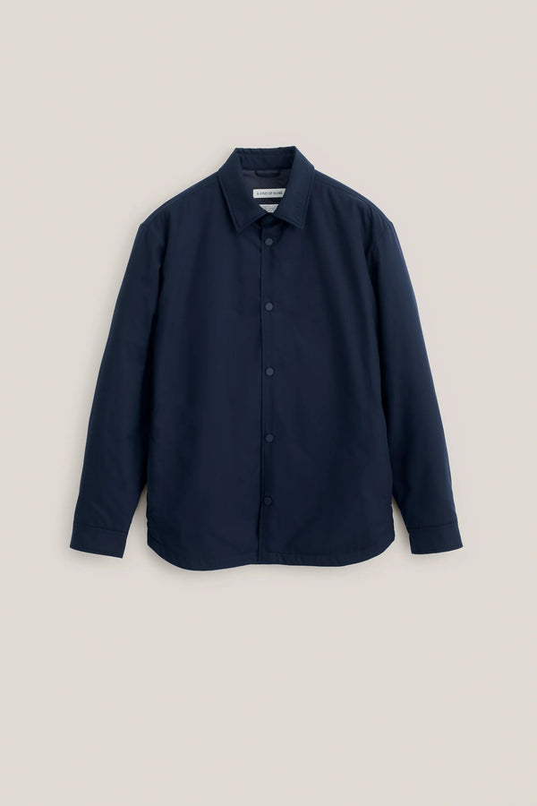 Sportivo Store Olkay Quilted Overshirt Navy Twill