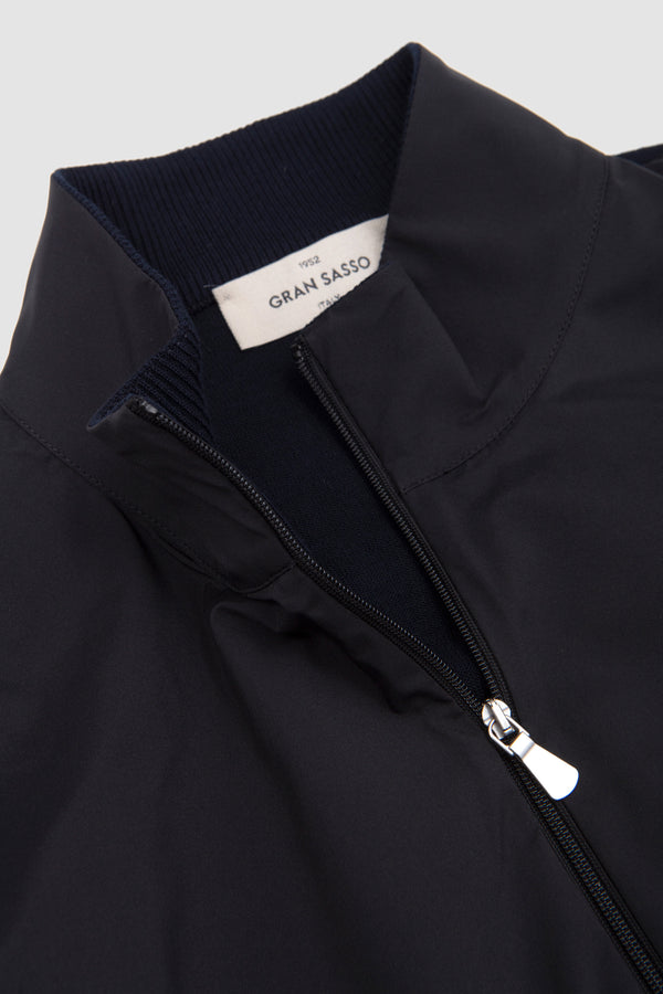 Sportivo Store Organic Cotton Zip-Up Jacket Navy