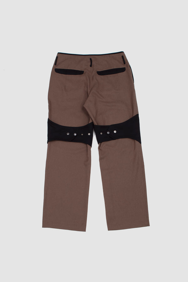 Sportivo Store Orvos Trouser Sepia/ Coal Black