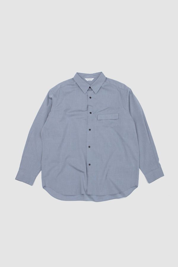 sportivo store Oversized Shirt Blue Stripe