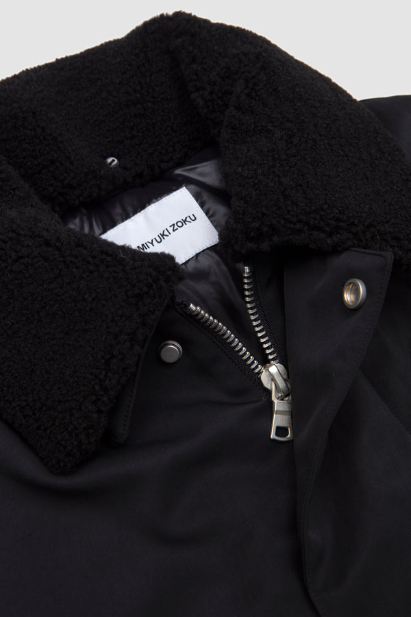 Sportivo Store Padded Nylon Box Jacket Black