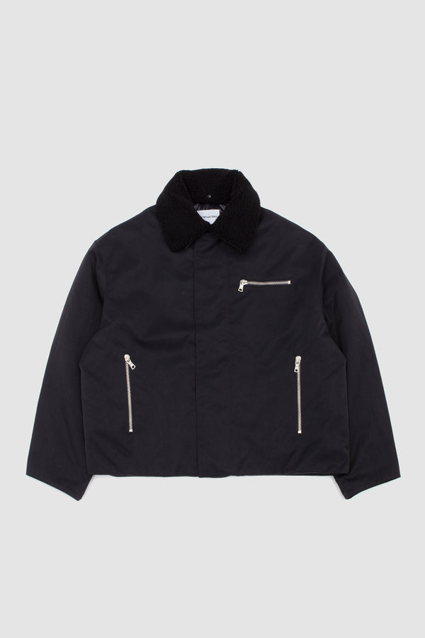 sportivo store Padded Nylon Box Jacket Black