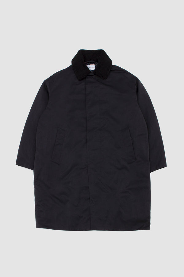 sportivo store Padded Nylon Overcoat Black