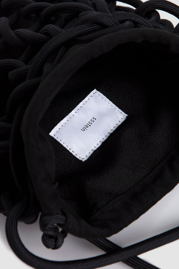 Sportivo Store Para Cord Hand Knit Bag Black