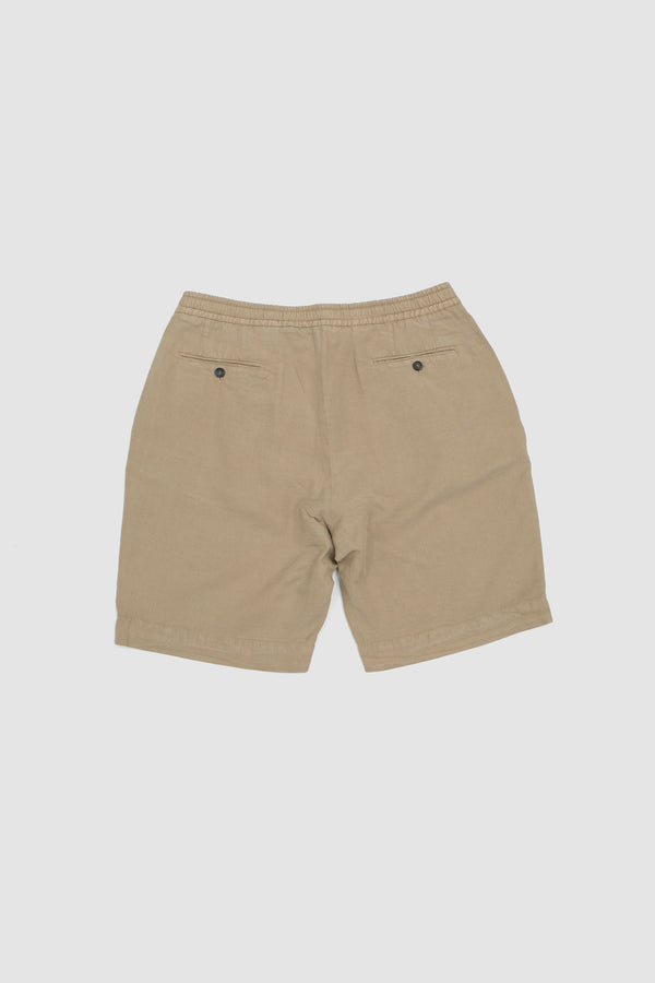 Sportivo Store Phil It. Linen Blend Short Khaki