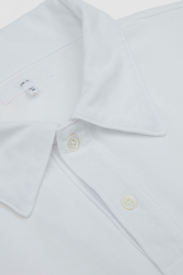 Sportivo Store Pique Two Button Polo White